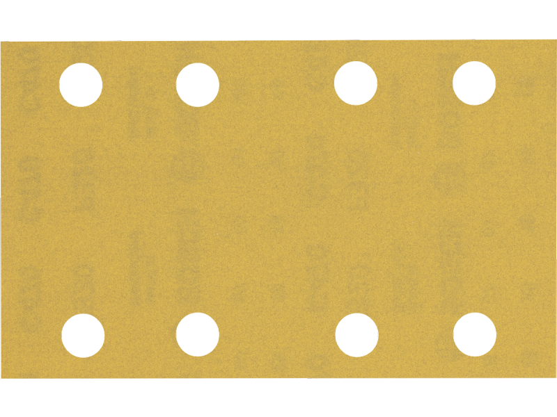 Brusni papir EXPERT Bosch z 8 luknjami za vibracijske brusilnike, Dimenzije: 80x133mm, Zrnatost: 320, 2608900884